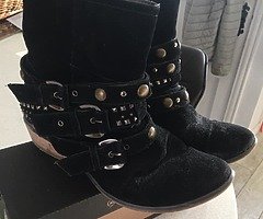 Suede Boots