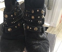 Suede Boots