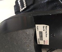 Long leather boots