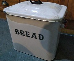 Old bread bin