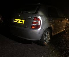 Skoda fabia vrs breaking