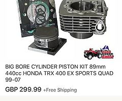 Honda 440ex big bore kit