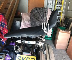 Bmw f800gs seat issue