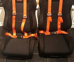 Recaro bucket seats