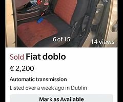 Fiat doblo 7 seater - Image 3/8