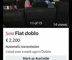 Fiat doblo 7 seater - Image 5/8