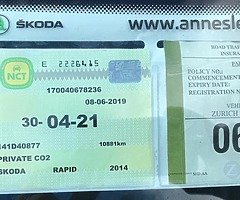 SKODA Rapid- Low mileage - Image 9/10