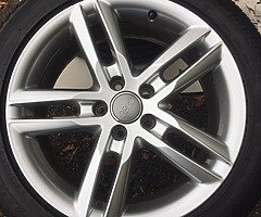 18’ Genuine Audi S Line alloy wheels