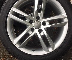 18’ Genuine Audi S Line alloy wheels