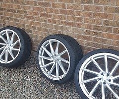 19" 5x100 directional alloys *x3*