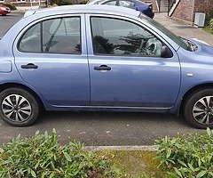 Nissan micra 1 litre NCT 1/20