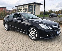 2010 Mercedes Benz E350 CDI AMG Coupe High Spec