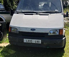 Ford transit,smilly face.