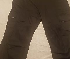 Biker jeans trousers