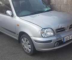 Nissan micra 1L 2000
