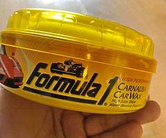 Formula 1 Car Polish