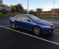 Accord type s for BREAKING