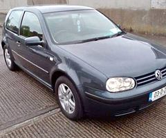 Volkswagen golf 2003