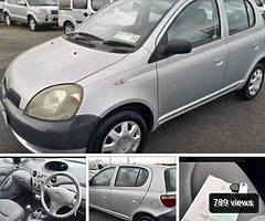 Toyota yaris terra 00