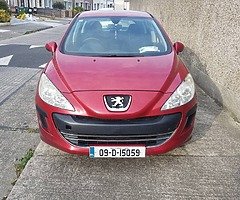 2009 Peugeot 308 sport Tax and Nct