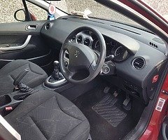 2009 Peugeot 308 sport Tax and Nct - Image 5/8