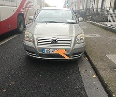 Toyota avensis corolla 1.6 petrol 2005