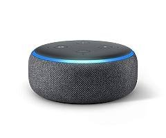 Echo Dot (3rd Gen) - Smart speaker with Alexa - Charcoal Fabric