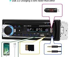 Car Radio Bluetooth, CENXINY Car Stereos Hands-Free Calls,Car Audio FM Radio Receiver Built-in Dual - Image 4/7