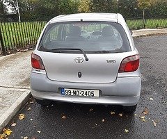 Toyota Yaris NCT and TAX