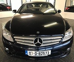 2007 Mercedes CL500 5.5 V8 129k mls (This car was 184k new) €9,950