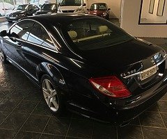 2007 Mercedes CL500 5.5 V8 129k mls (This car was 184k new) €9,950