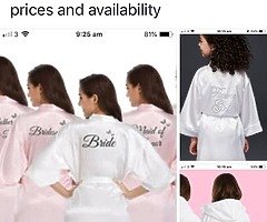 Taking orders for bridal or hen party and communion bath robes - Image 3/3