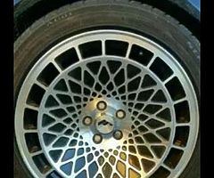 5 x 100 jap racing like new