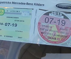 07 Mercedes E220 CDI MANUAL FACELIFT NCT & TAX ELEGANCE - Image 5/10
