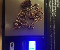 Vintage Chain bracelet and ring