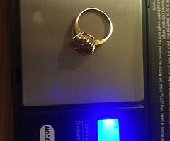 Vintage Chain bracelet and ring