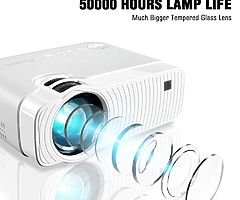 Projector,READ DESCRIPTION,Projector with 4500 Lux and Full HD 1080p, 180” Display and 50000 Hours L