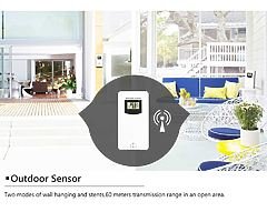 Digital Color Forecast Weather Station with Alert Temperature/Humidity/Barometer/Alarm/Weather Clock