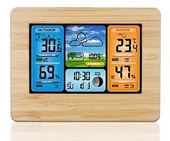 Digital Color Forecast Weather Station with Alert Temperature/Humidity/Barometer/Alarm/Weather Clock - Image 4/4