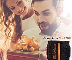 Magnetic Wristband, Gifts for Men, Magnetic Wristband with 10 Strong Magnets for Holding Tools, Nail