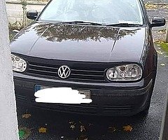02 Golf no case on one headlight nct out in 3 months everything else perfect