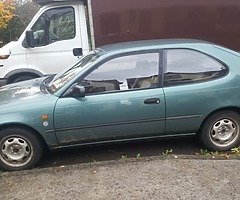 1996 Toyota Corolla 3 door hatch (auto)