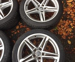 18’ Genuine Audi S Line 5x112 alloy wheels