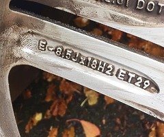 18’ Genuine Audi S Line 5x112 alloy wheels - Image 7/7