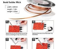 Soldering Iron Kit,Meterk 14PCS 60W Adjustable Temperature Soldering-Iron Gun Kit Soldering Tips Sol