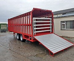 NEW 26FT HOGG LIVESTOCK TRAILER