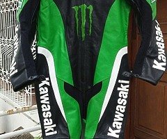 leather motorbike suit