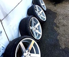 R19 Vossen cv3-r concaved all 9.5j alloys