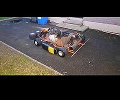 Petrol go kart
