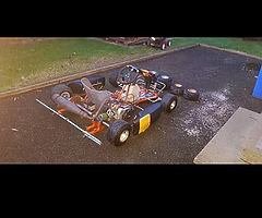 Petrol go kart
